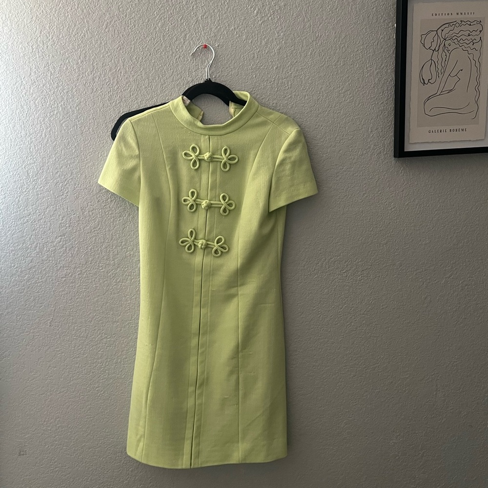 Vintage neon dress